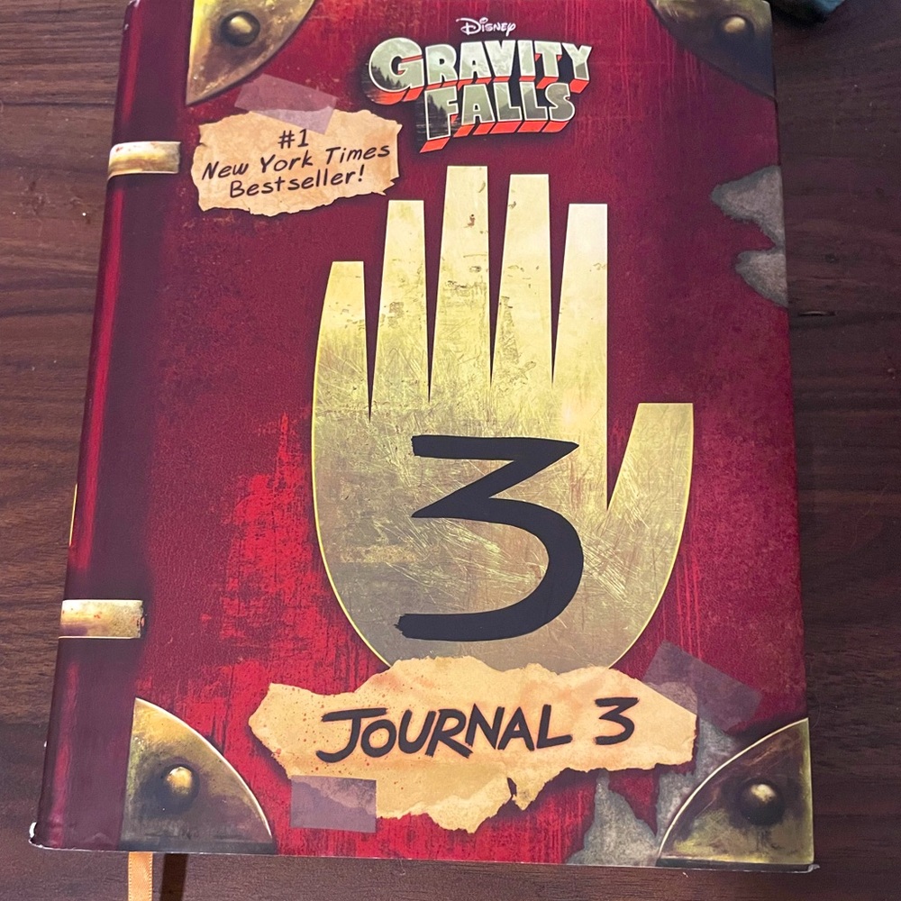 Journal 3 gravity falls book, near perfect condition, gravity falls merch